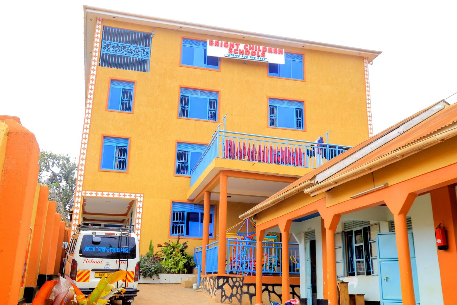 Inside Bright Children school campus